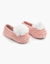 Ballerina Pom Alpaca Slipper Pink