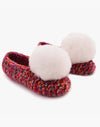 Ballerina Pom Alpaca Slipper Rainbow