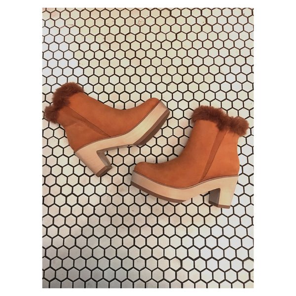 Parker Alpine Clog Boot Tan